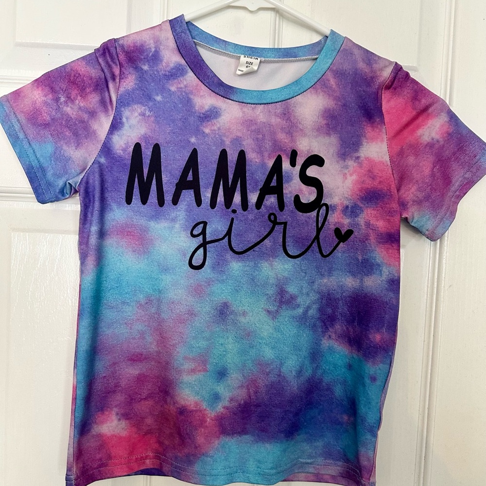 Mama's Girl Tie-Dye Short Sleeve Tee